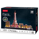 LED Cityline Paris (puzzle 3d) (115pcs)