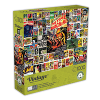 Affiches vintage - Classiques effrayants (1000pcs)