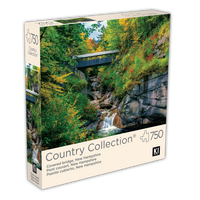PFG Country Collection - Bridge couvert, New Hampshire (750pcs) (utilisation / utilisée - Puzzles pour de bon)