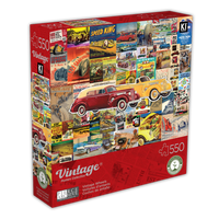 Vintage Posters Collection - Vintage Wheels (550pcs)