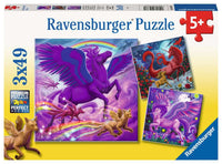 Ravensburger Majesté mythique (3 x 49 PC)