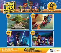 Star Wars - Young Jedi Adventures 4-in-1 Multipack (2x48, 72 & 100pcs)