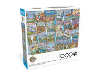 Collage des parcs nationaux (1000pcs)