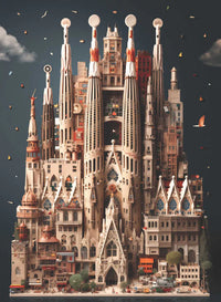 La Sagrada Familia (1000pcs)