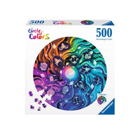 Cercle de couleurs de Ravensburger - astrologie (500pcs)