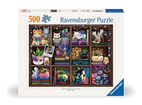 Chats et plantes succulentes de Ravensburger (500pcs)
