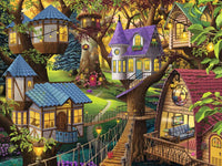 Twilight de Ravensburger dans la cime des arbres, Nathanael Mortensen (1500pcs)