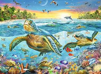 Ravensburger nage avec des tours (100 xxl)