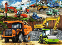 Véhicules de construction de Ravensburger (100 xxl)