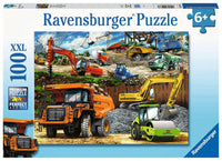 Véhicules de construction de Ravensburger (100 xxl)