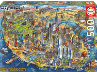 Carte de New York (500 PC)