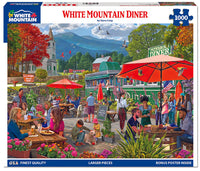 White Mountain Diner, Steve Crisp (1000pcs)