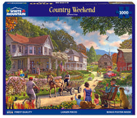 Week-end de pays, Steve Crisp (1000pcs)