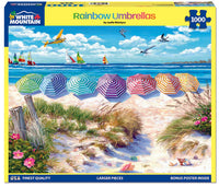Parapluies arc-en-ciel, Joelle McIntyre (1000pcs)