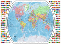 Carte du monde politique de Ravensburger (1000pcs)