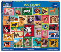 Dog Stamps, Lewis T Johnson (500pcs)