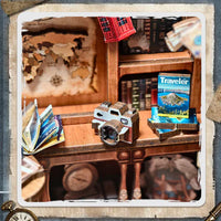 DIY Miniature House - Journey Trace Bookshop (Wood)