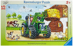 Ravensburger Tracteur sur la ferme (15pcs) (plateau)