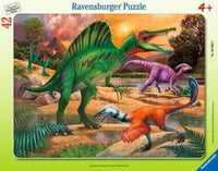 Les dinosaures de Ravensburger parcourent la Terre (42PC) (plateau)