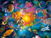 Homme dans l'espace (2000pcs)