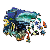 Trefl Wood Craft - Sea Life (501pcs) (Wooden Jigsaw Puzzle)