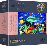 Trefl Wood Craft - Sea Life (501pcs) (Wooden Jigsaw Puzzle)
