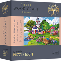 Trefl Wood Craft - Summer Haven (501pcs) (Wooden Jigsaw Puzzle)