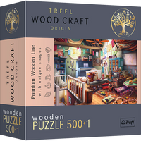 Trefl Wood Craft - Treasures in the Attic (501pcs) (Wooden Jigsaw Puzzle)