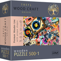 Trefl Wood Craft - In The World of Music (501pcs) (Wooden Jigsaw Puzzle)