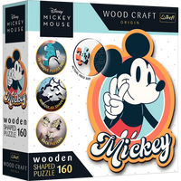 Wood Craft - Disney Mickey Mouse (160pcs) (Wooden Shaped)