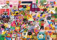 Foule de chats (1000pcs)