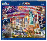 Beautiful USA, Adrian Chesterman (500pcs)