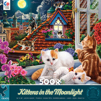 Kittens in the Moonight, Howard Robinson (500pcs)