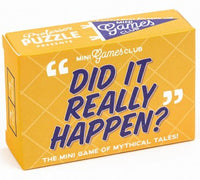 Mini Games Club - Did It Really Happen?
