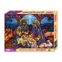 Stained Glass Nativity (500pcs)