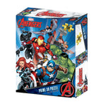 Marvel - Avengers (3D Puzzle) (200pcs)
