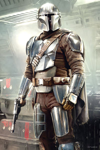 Star Wars - The Mandalorian Silver (Puzzle 3D) (200pcs)