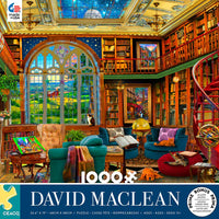 PFG Country Library, David MacLean (1000pcs) (utilisation / utilisée - puzzles pour de bon)
