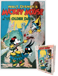 Disney - Mickey Mouse dans un livre d'étain à collectionner (puzzle 3D) (300pcs)