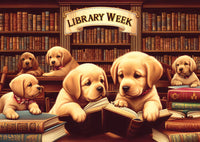 Semaine de la bibliothèque (1000pcs)