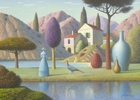 Intemporel - dame en bleu (1000pcs)