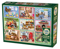 Écureuils à la maison (1000pcs)