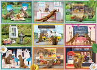 Écureuils en ville (1000pcs)