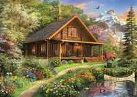 Log Cabin Home, Dominic Davison (1500pcs)