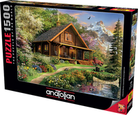 Log Cabin Home, Dominic Davison (1500pcs)