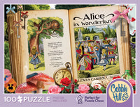 Puzzle Chess - Once Upon a Time - Alice in Wonderland (100pcs)