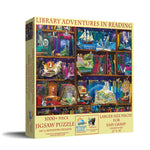 Bibliothèque Adventures in Reading, Alixandra Mullins (1000pcs) (EZ Grip)