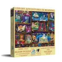 Bibliothèque Adventures in Reading, Alixandra Mullins (1000pcs) (EZ Grip)
