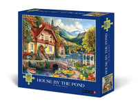 Maison PFG par l'étang (1000pcs) (utilisation / utilisée - puzzles pour de bon)