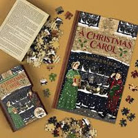 Puzzle Library - A Christmas Carol (252pcs) (Double-Sided)